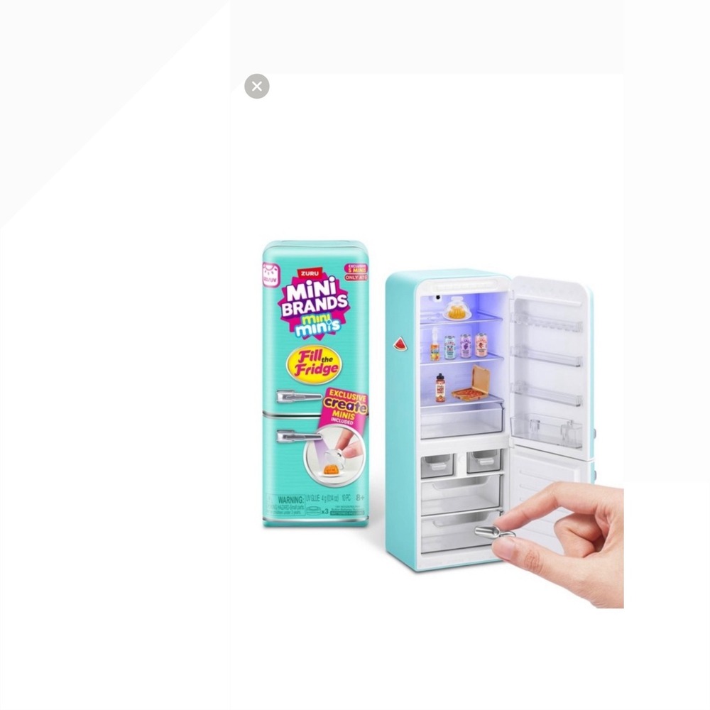 Zuru Mini Brands Fill‎ The Fridge Mini Fridge Playset Toy NEW